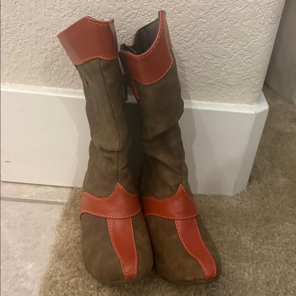 Disney Raya and the Last Dragon Girls Costume Boots, Size 11/12 US
